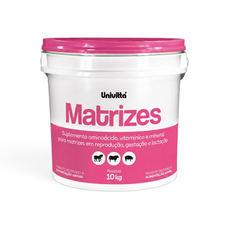 Matrizes Univittá 10kg – Suplemento para Fêmeas em Reprodução, Gestação e Lactação