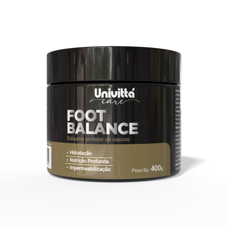 Hidratante e Protetor de Casco para Cavalos Foot Balance Univittá Care 400g
