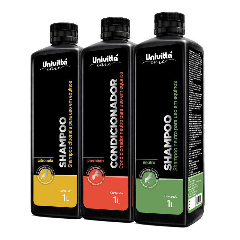 Ritual Experiência Univittá Care 1L – Neutro + Citronela + Condicionador 1L