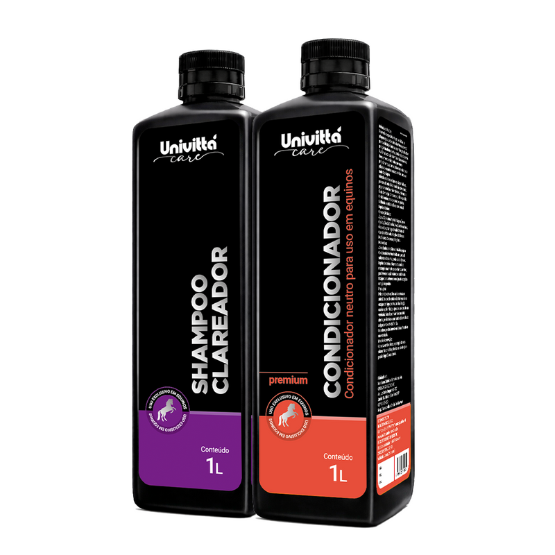 Ritual Clareador Univittá Care – Shampoo Clareador + Condicionador 1L