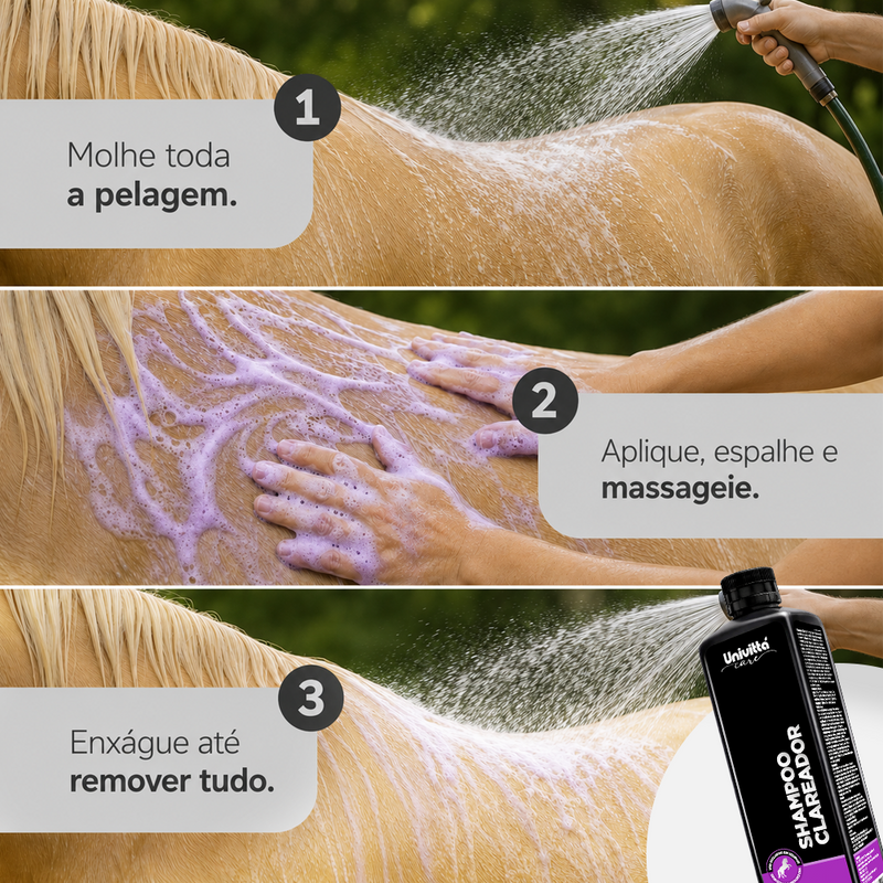 Ritual Clareador Univittá Care – Shampoo Clareador + Condicionador 1L
