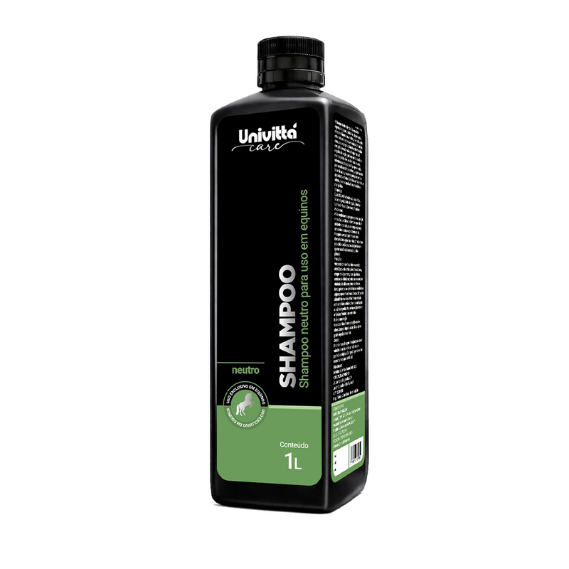 Shampoo Neutro para Cavalos Univittá Care – Limpeza Suave e Brilho Natural