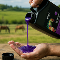 Shampoo Clareador para Cavalos Univittá Care 1L – Brilho e Realce para Pelagens Claras