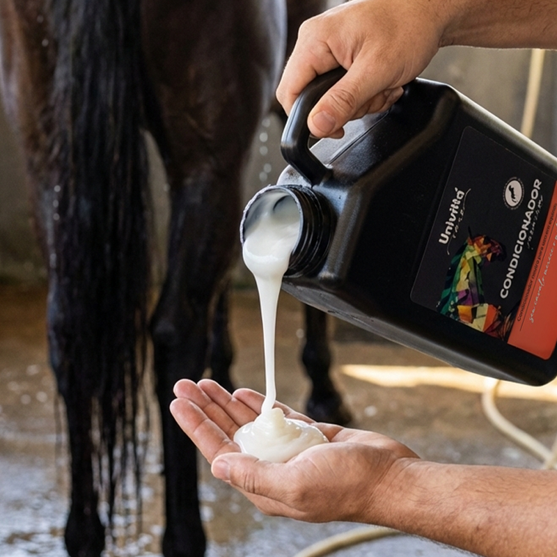 Condicionador Premium para Cavalos Univittá Care – Hidratação e Desembaraço