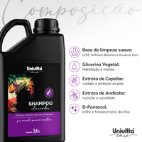 Shampoo Clareador para Cavalos Univittá Care 1L – Brilho e Realce para Pelagens Claras