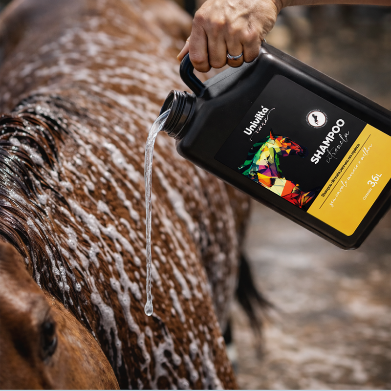 Shampoo Citronela para Cavalos Univittá Care – Limpeza, Brilho e Proteção Natural