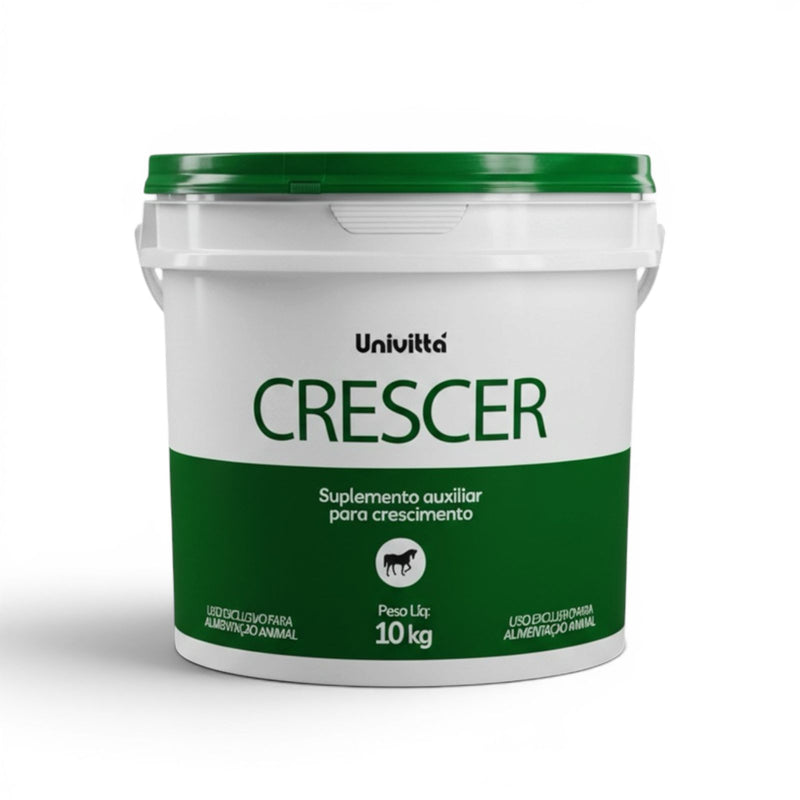 Crescer Univittá 2,5kg e 10kg – Suplemento para Crescimento e Desenvolvimento de Potros